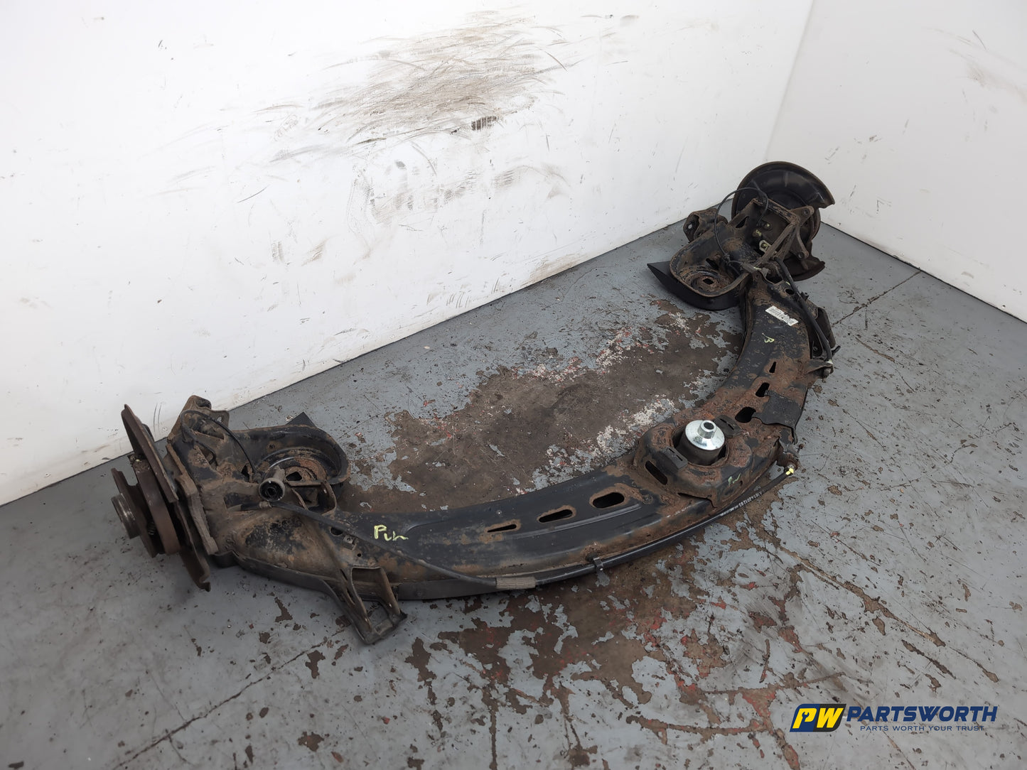 Mercedes-Benz B200 B-Class W245 2.0l Diesel Axle Assembly Rear 2008-2011 - photo 3