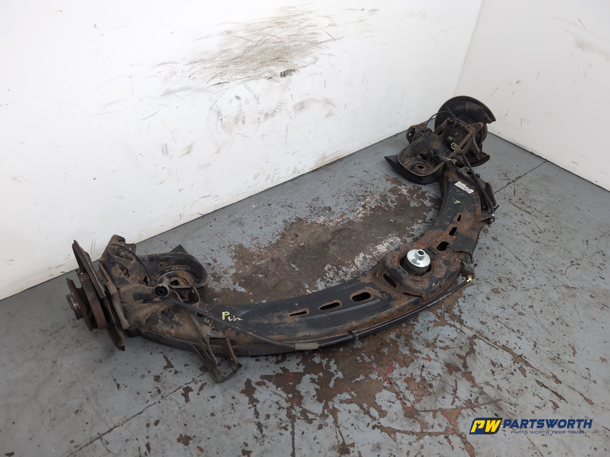 Mercedes-Benz B200 B-Class W245 2.0l Diesel Axle Assembly Rear 2008-2011 - photo 3