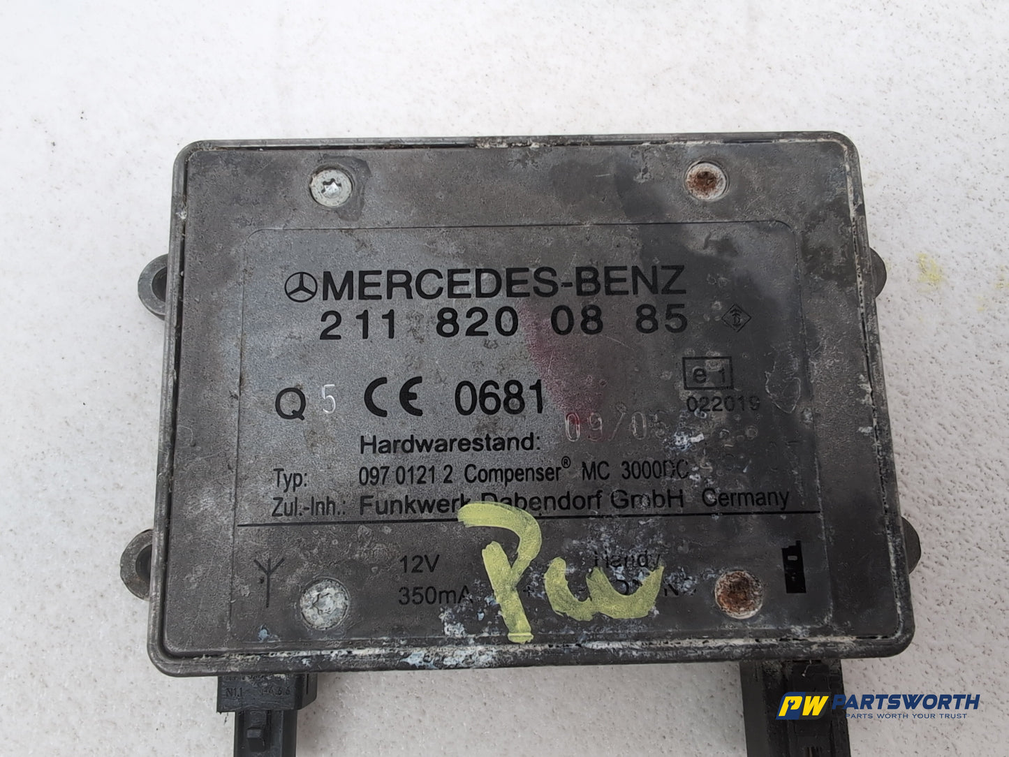 Mercedes R320 R-Class W251 Bluetooth Control Unit Ecu A2118200885 2006-2013 - photo 3