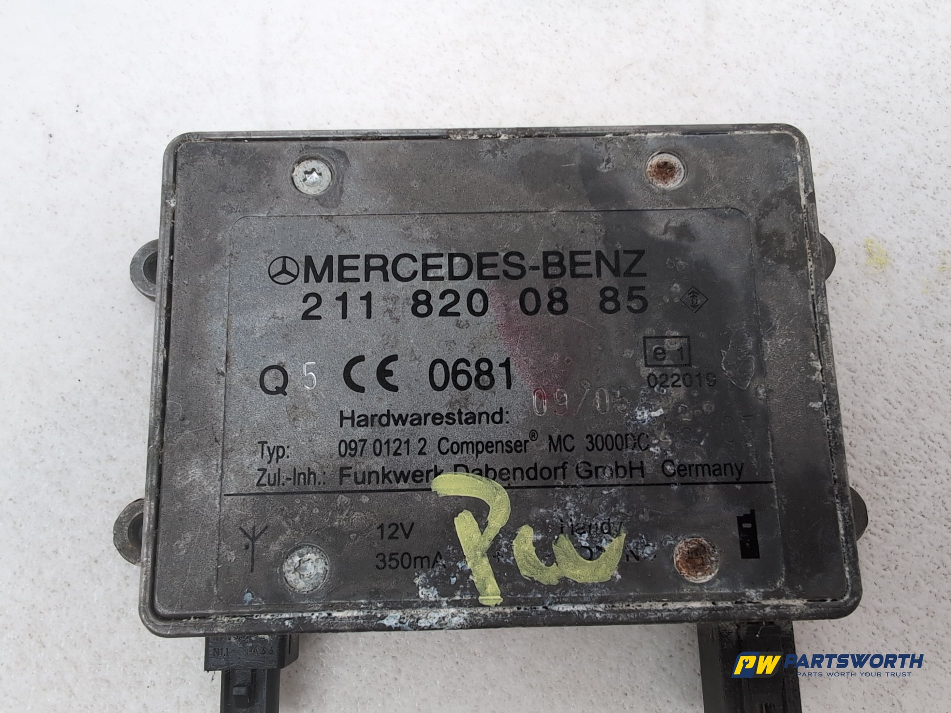 Mercedes R320 R-Class W251 Bluetooth Control Unit Ecu A2118200885 2006-2013 - photo 3
