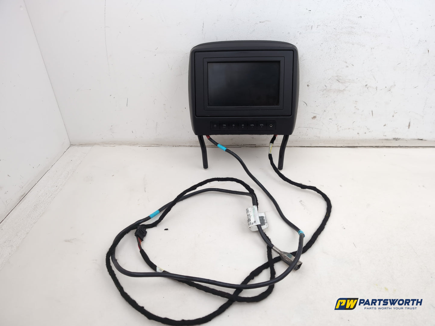 Mercedes R320 R-Class W251 Front Headrest Tv Screen Rear Display With Remote - photo 3
