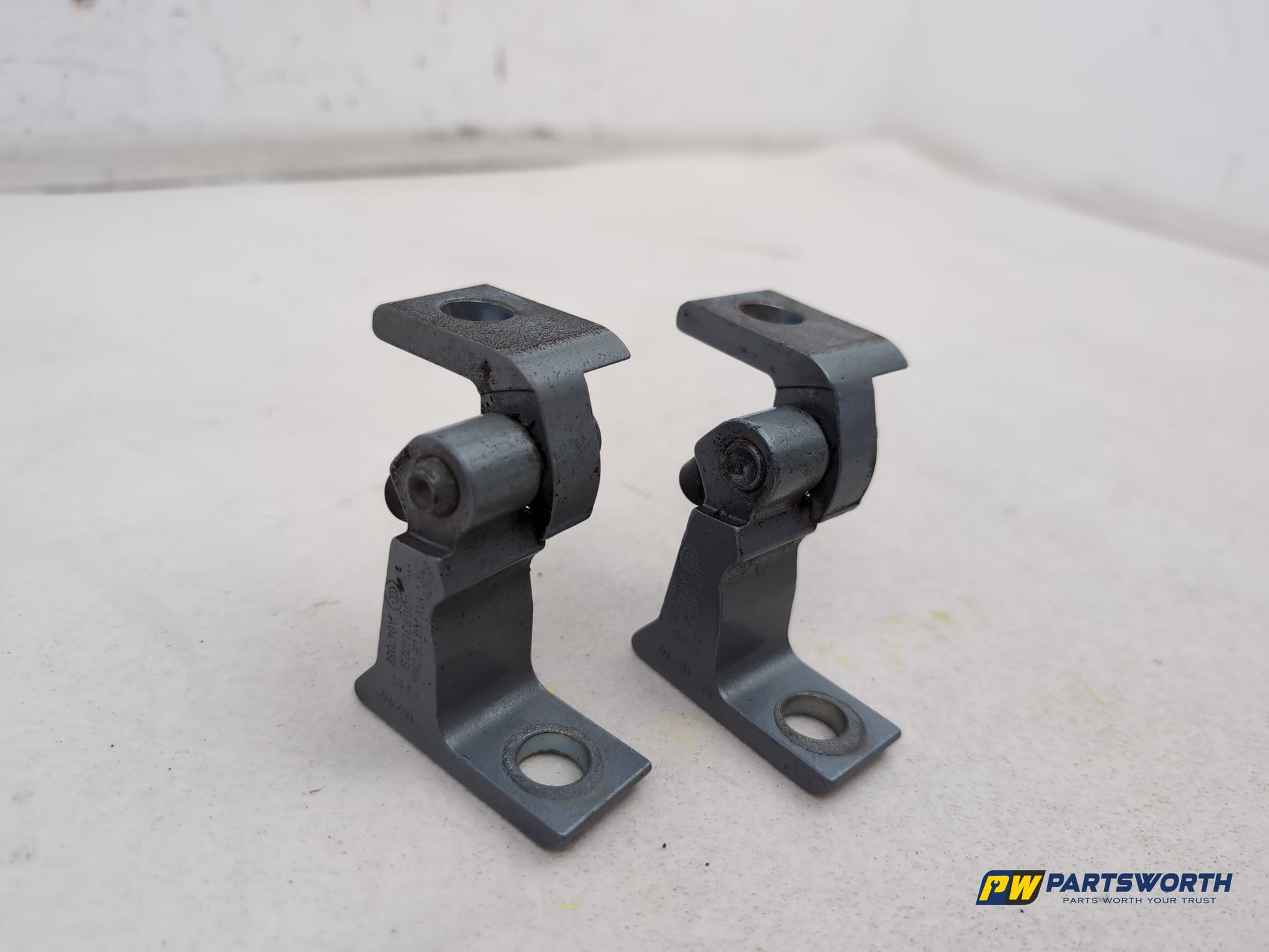 Audi A6 S Line Driver Side Rh Front Door Hinge Pair 4g0831402a 2011-2018 - photo 9