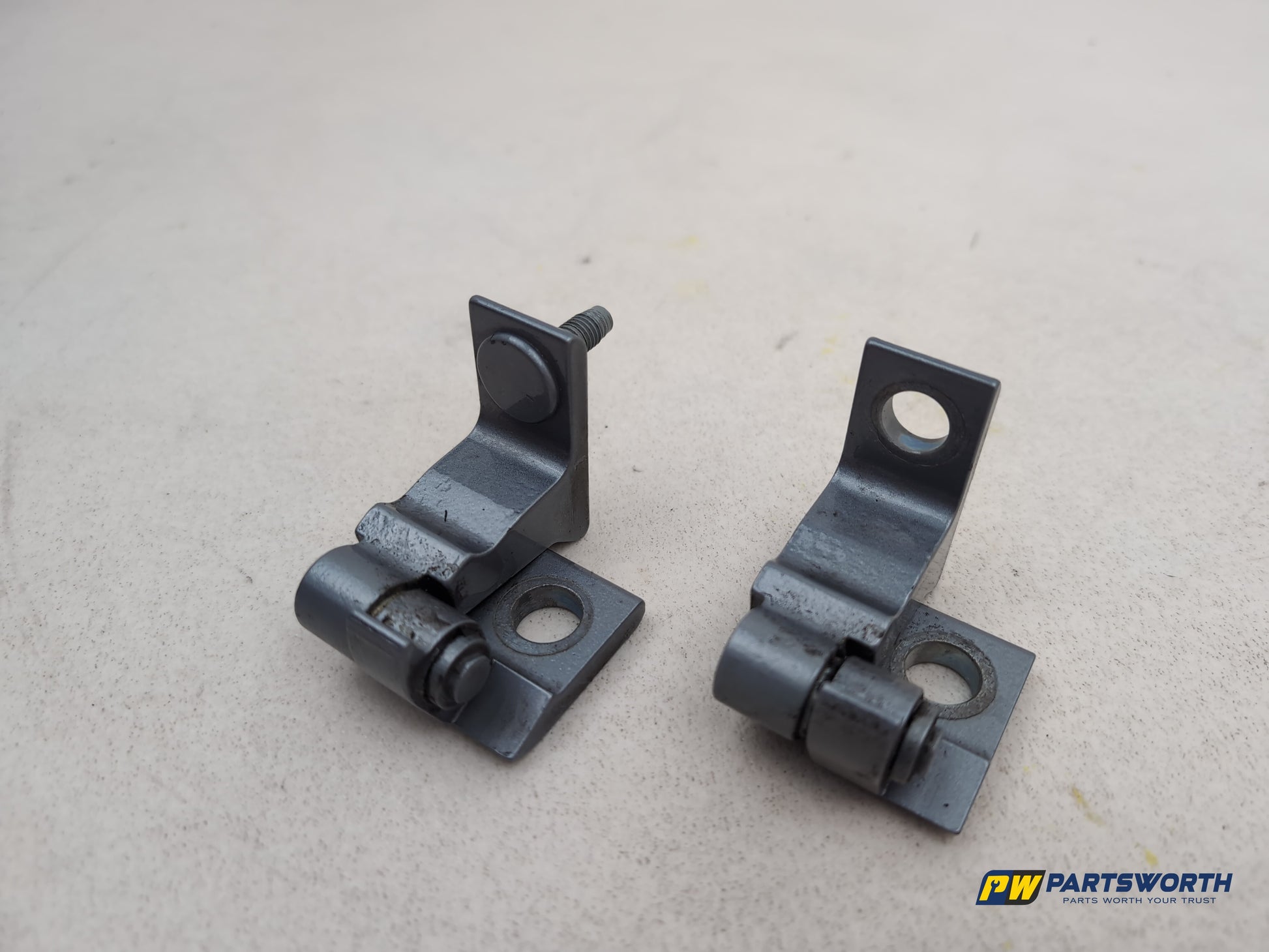 Audi A6 S Line Black Ed Rear Left Passenger Door Hinge Pair 4g0831401c 2011-2018 - photo 3