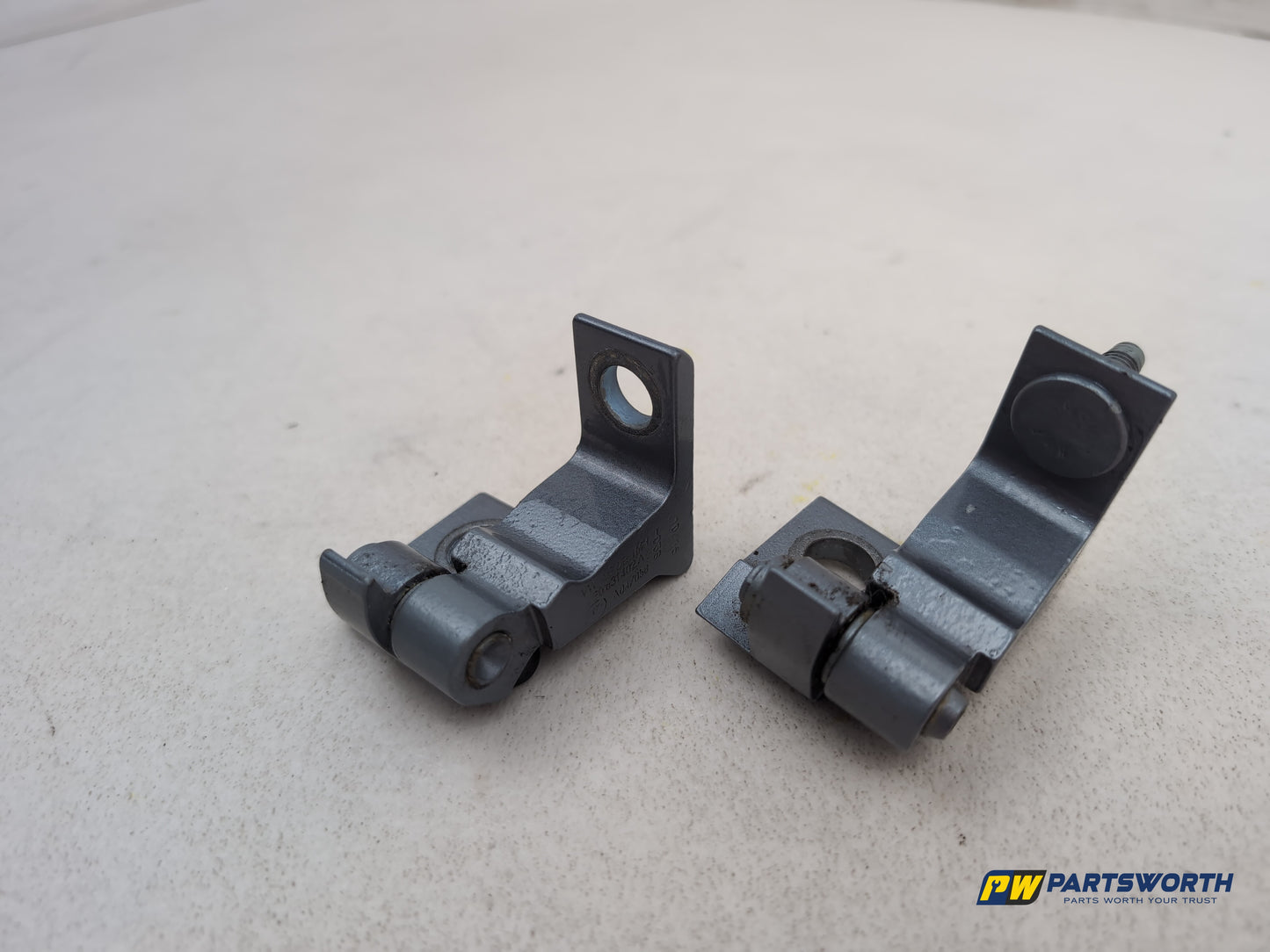 Audi A6 S Line Black Ed Rear Driver Side Door Hinge Pair 4g0831402c 2011-2018 - photo 3