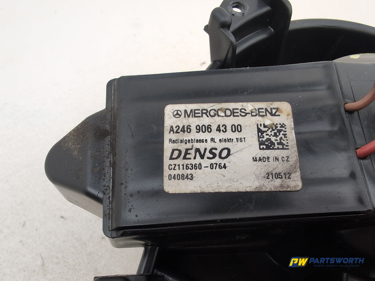 Mercedes-Benz B180 B-Class W246 Heater Blower Motor A2469064300 2011-2018 - photo 3