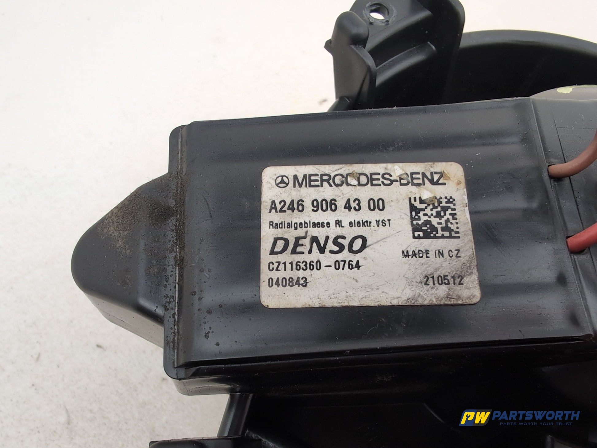 Mercedes-Benz B180 B-Class W246 Heater Blower Motor A2469064300 2011-2018 - photo 3