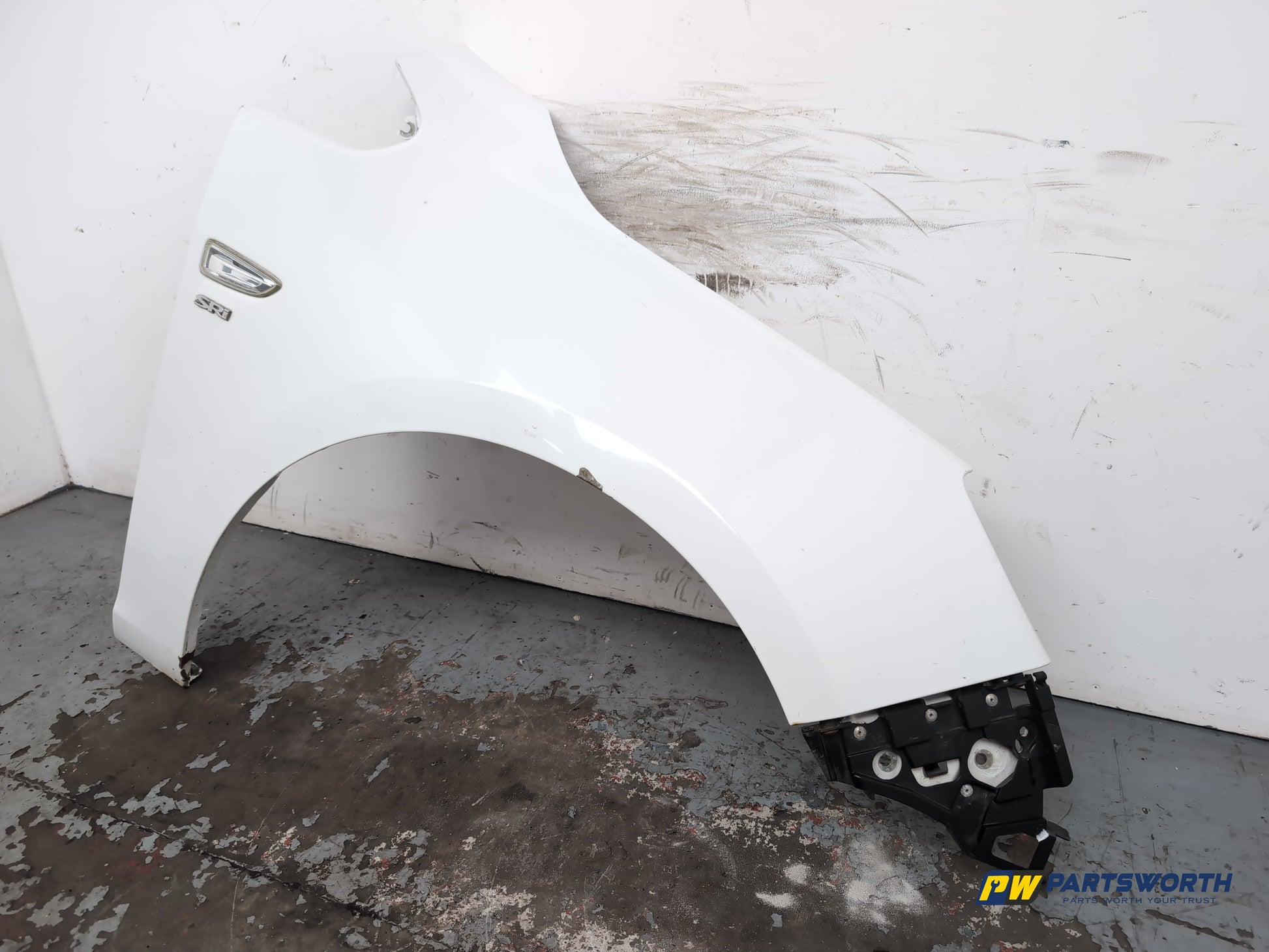 Vauxhall Astra Sri Cdti S/S Wing Front Rh Driver Side White Z40r 2010-2015 - photo 3