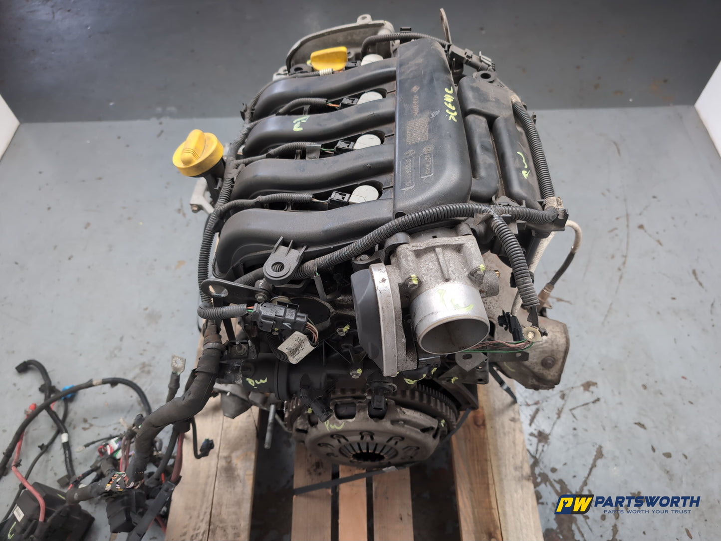 Renault Scenic Bizu 1.6l Petrol Manual Engine K4m858 69446 Miles 2009-2016 - photo 9