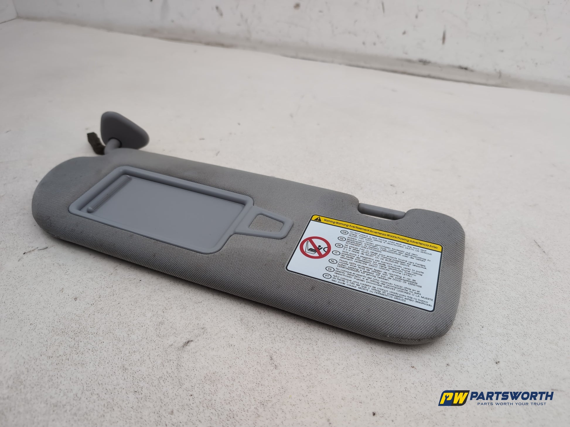 Hyundai I40 Style Blue Drive Crdi Sun Visor Lh Passenger Side 2011-2019 - photo 3