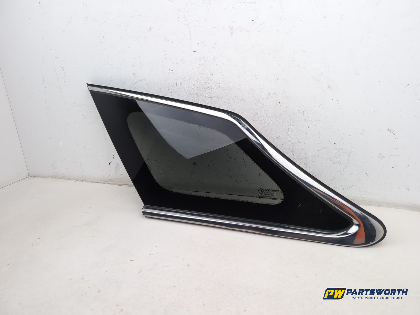 Hyundai I40 Style Blue Drive Crdi Door Glass Quarter Rear Lh Passenger 2011-2019 - photo 3