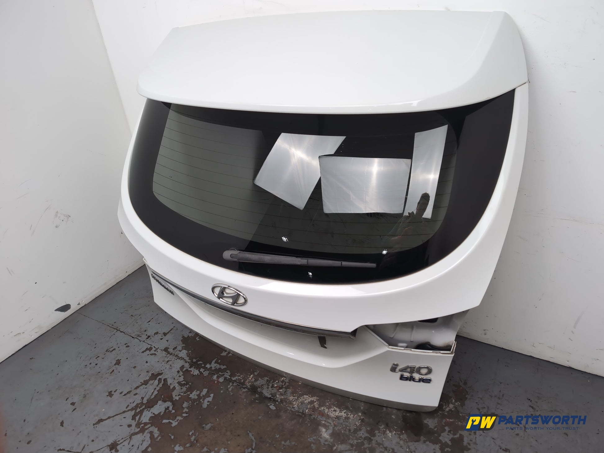 Hyundai I40 Style Blue Drive Crdi Estate Boot Lid Creamy White Ncw 2011-2019 - photo 3