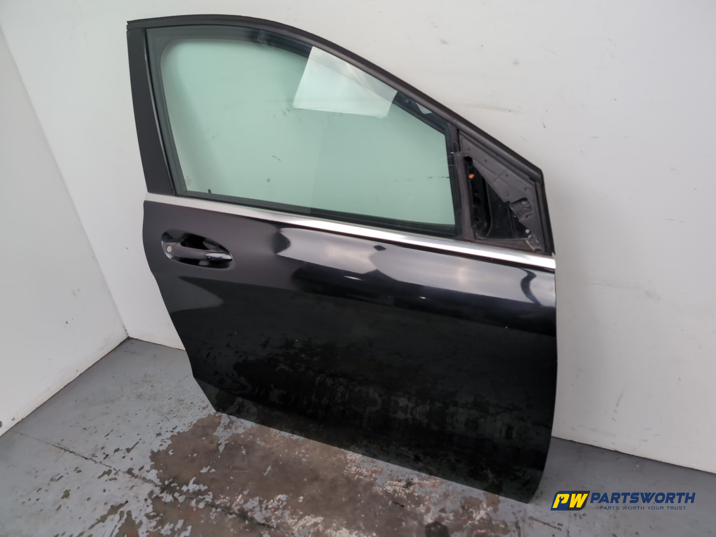 Mercedes-Benz B180 B-Class W246 Mpv Door Front Lh Passenger Cosmos Black 191 - photo 3