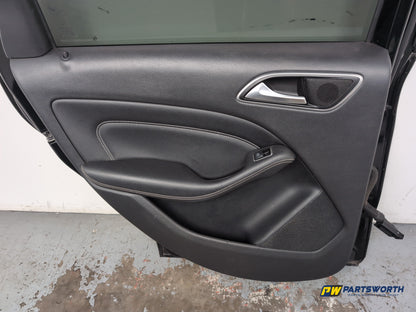Mercedes-Benz B180 B-Class W246 Door Rear Lh Passenger Side Cosmos Black 191 - photo 9