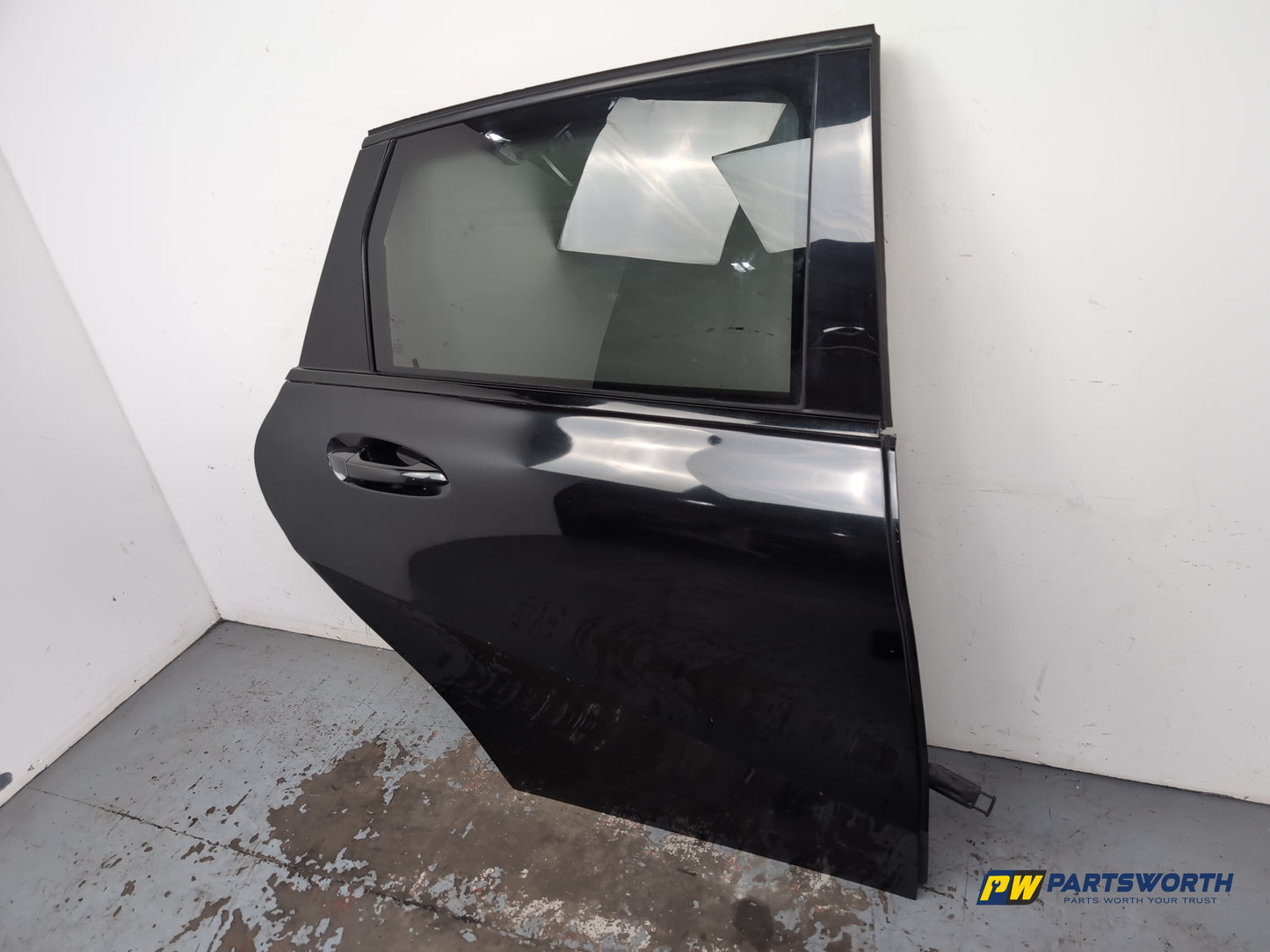 Mercedes-Benz B180 B-Class W246 Door Rear Rh Driver Side Cosmos Black 191 - photo 3
