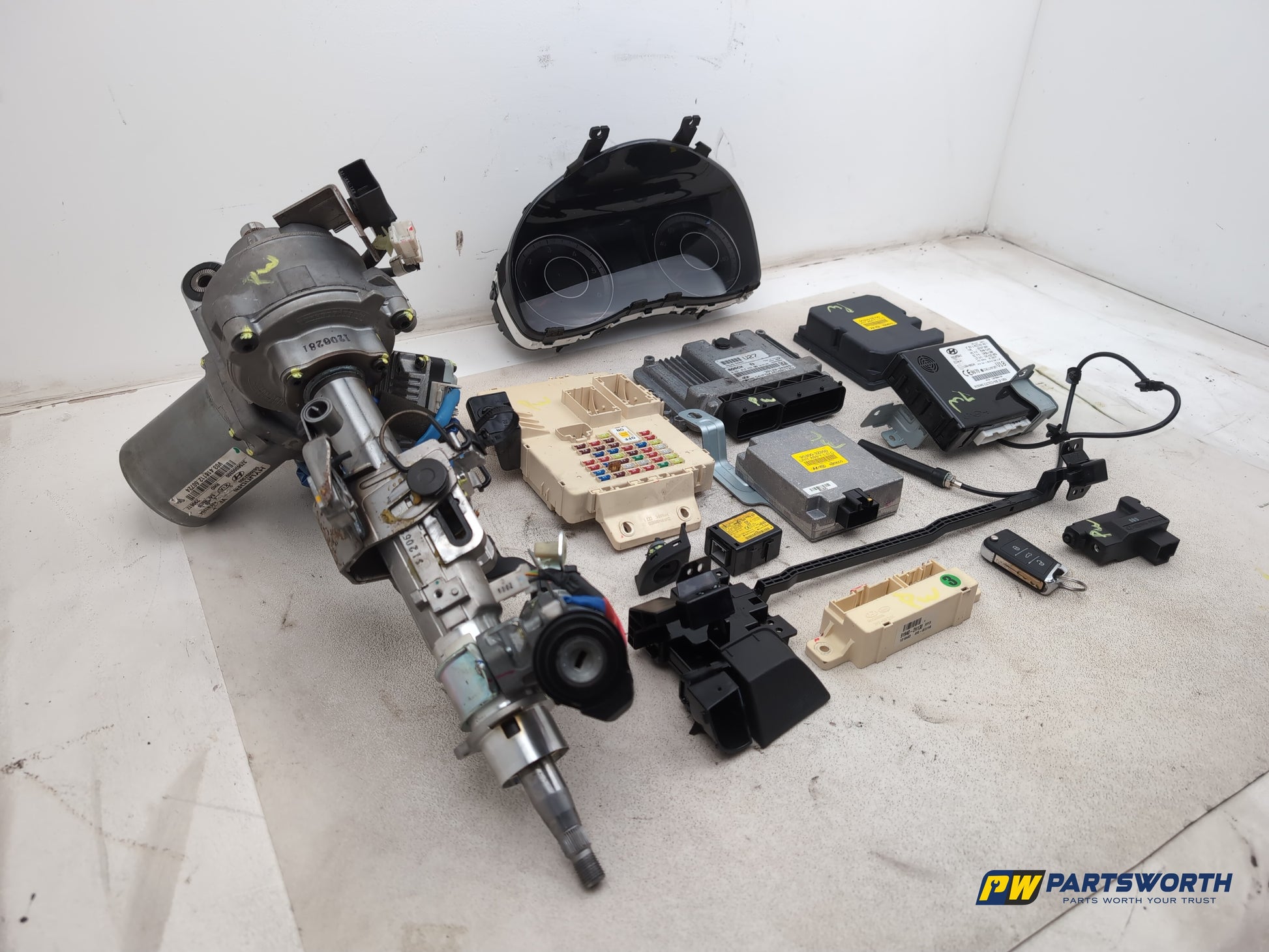 Hyundai I40 Style Manual 1.7l Diesel Engine Ecu Kit 391202a209 2011-2019 - photo 3