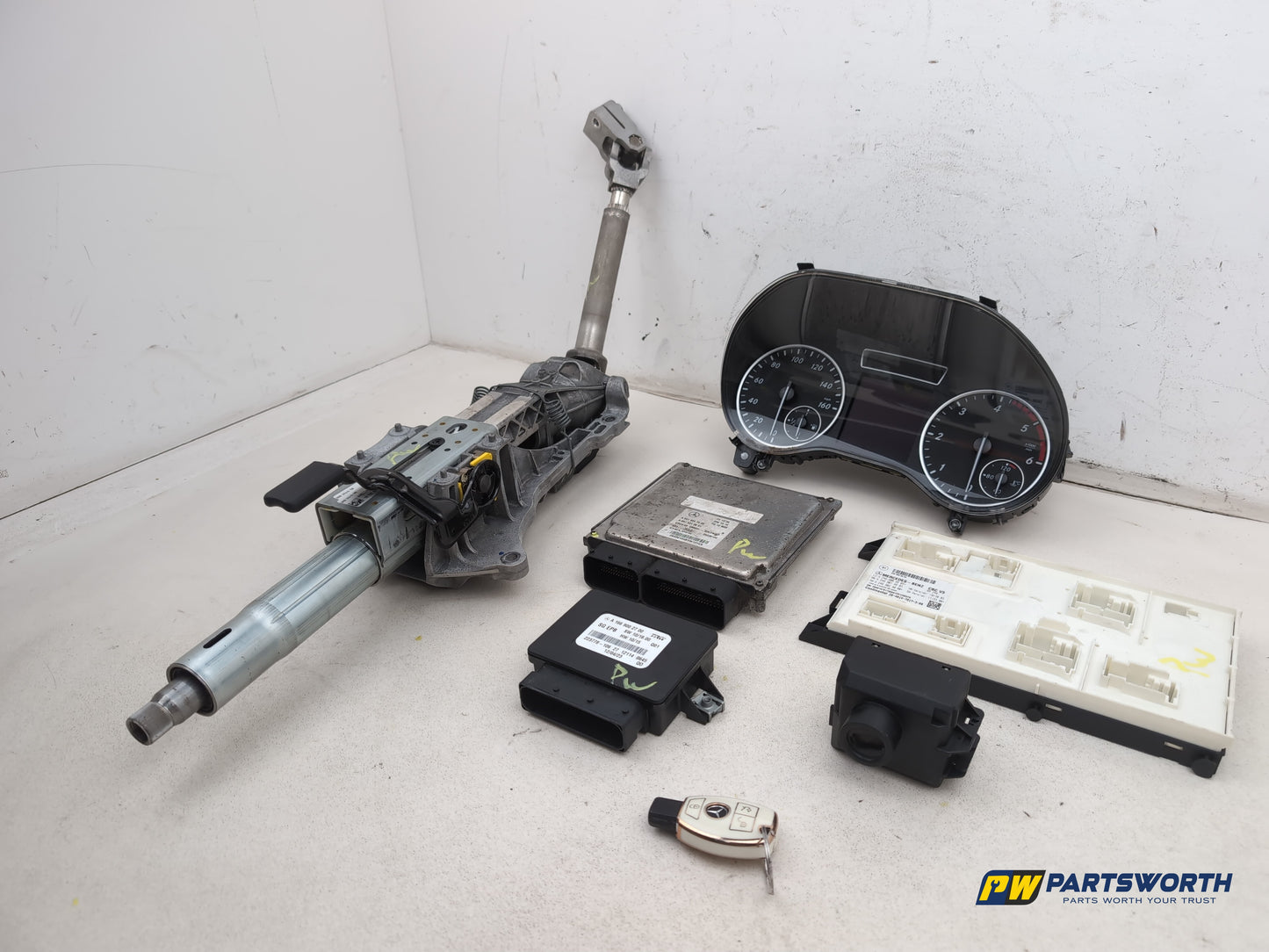 Mercedes-Benz B180 B-Class W246 Manual 1.8l Diesel Engine Ecu Kit A6519007600 - photo 3