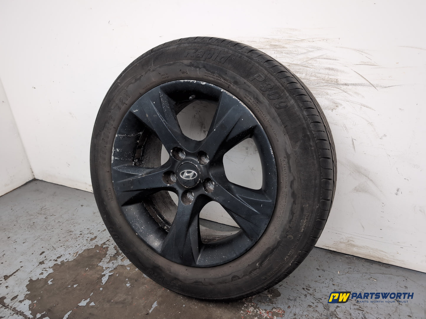 Hyundai I40 Style Blue Drive Crdi Alloy Wheel With Tyre 205/60 R16 - photo 3
