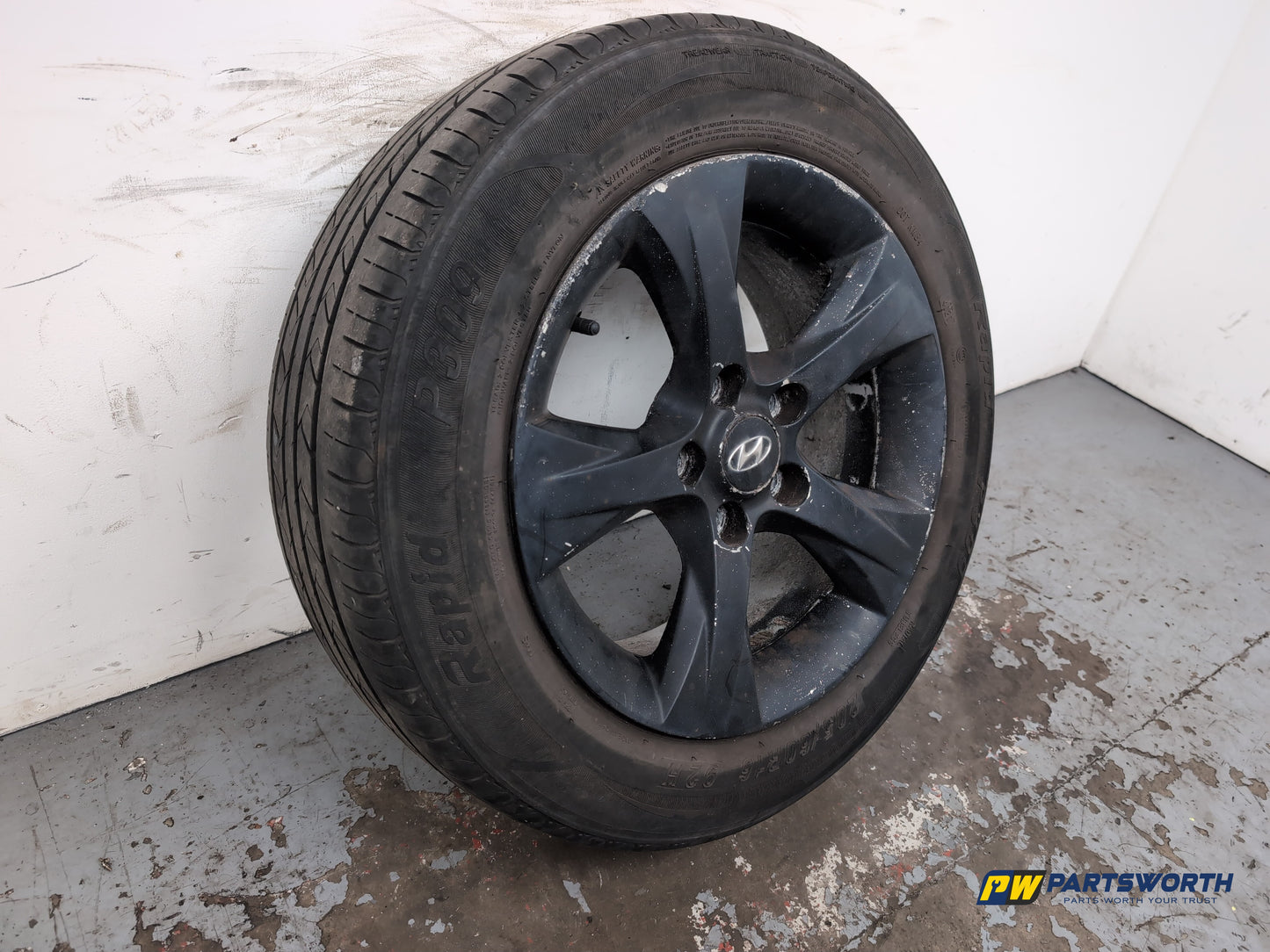 Hyundai I40 Style Blue Drive Crdi Alloy Wheel With Tyre 205/60 R16 - photo 3