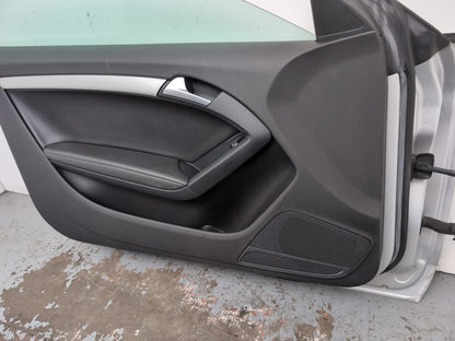 Audi A5 S Line Tdi Coupe Door Front Lh Passenger Side Ice Silver Lx7w 2007-2016 - photo 6