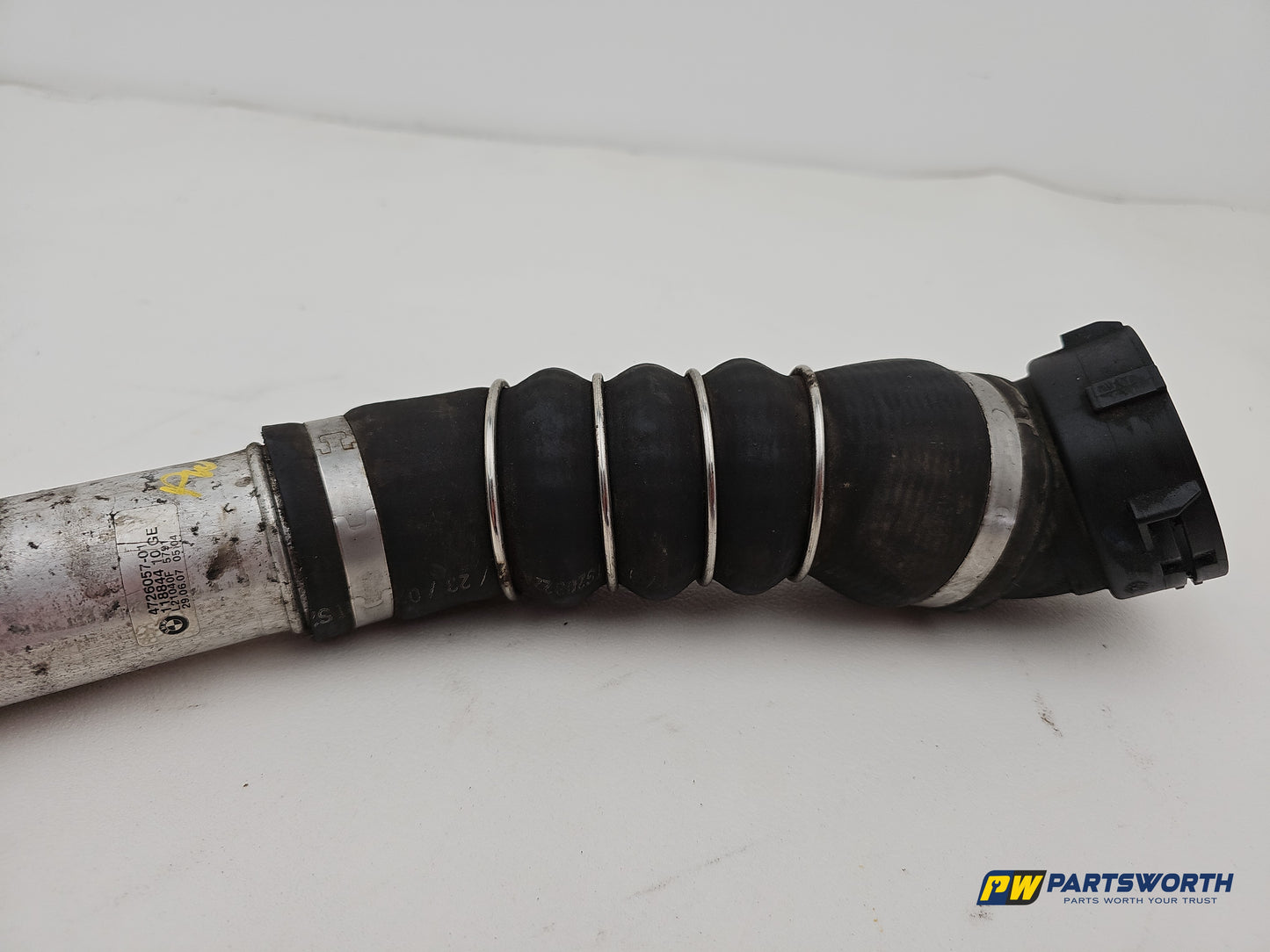 Bmw 5 Series 520d M Sport Turbo Intercooler Air Intake Pipe Hose 4726057 - photo 3
