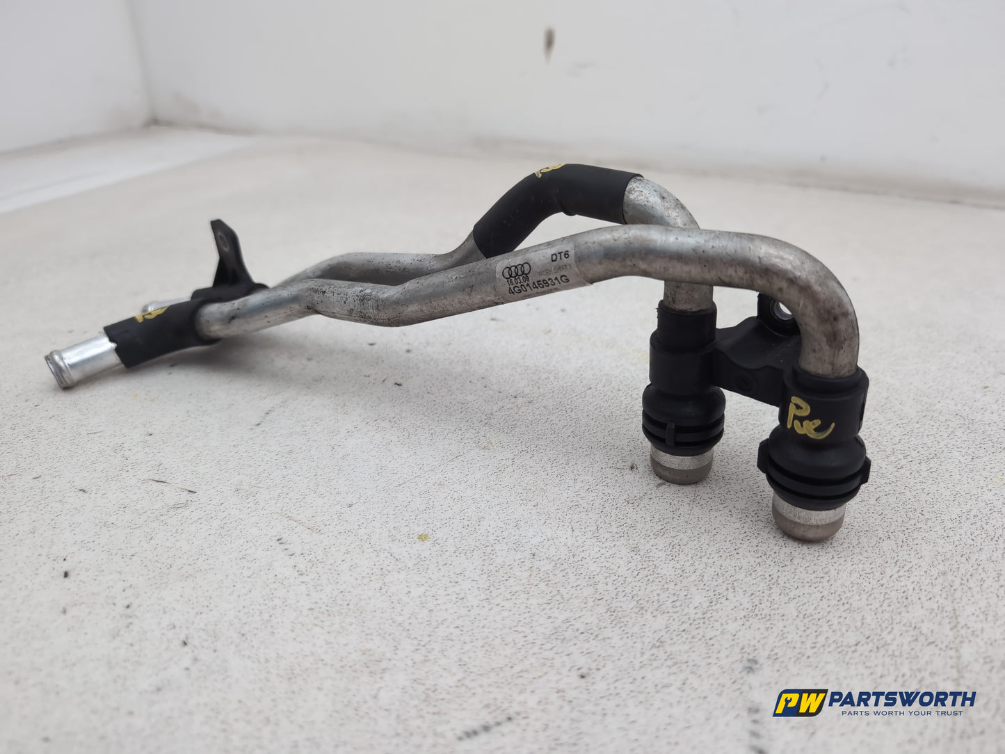 Audi A6 S Line Black Ed 2.0l Diesel Coolant Hose Pipe Line 4g0145931g 2011-2018 - photo 3