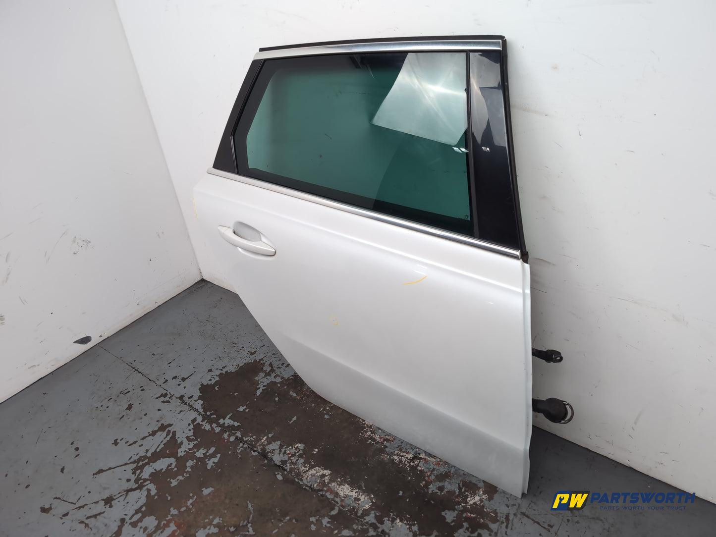 Peugeot 508 Estate Door Rear Rh Driver Side White Pearl Kwed 2011-2018 - photo 3