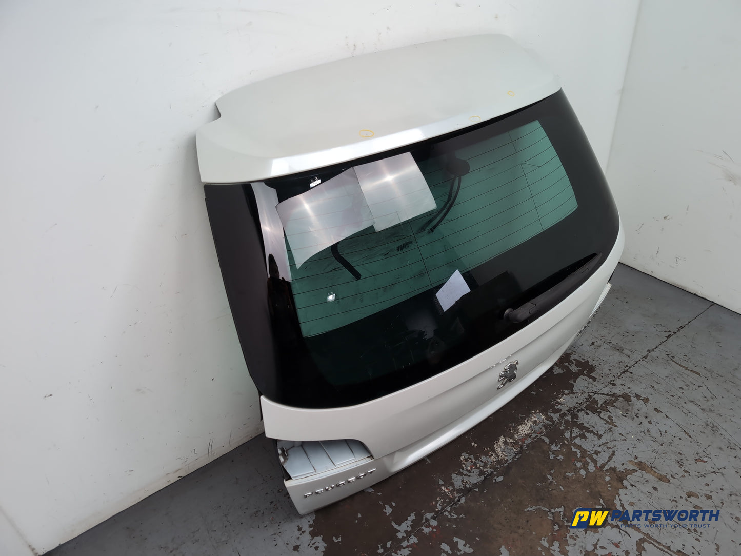Peugeot 508 Active Estate W23 Boot Lid White Pearl Kwed 2011-2018 - photo 3