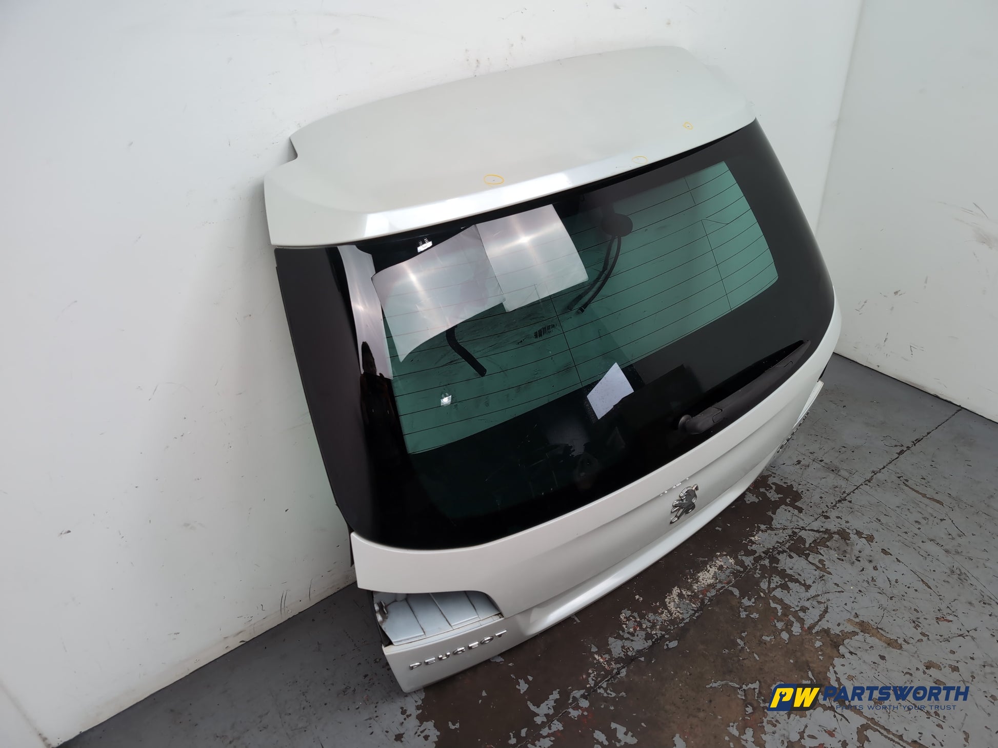 Peugeot 508 Active Estate W23 Boot Lid White Pearl Kwed 2011-2018 - photo 3