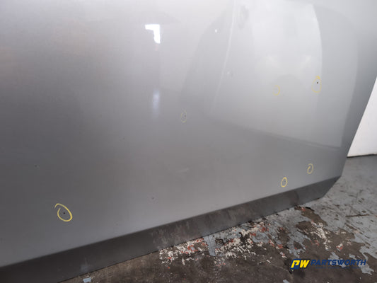 Audi A4 S Line Tdi Saloon Door Front Rh Driver Side Ice Silver Lx7w 2007-2015 - photo 2