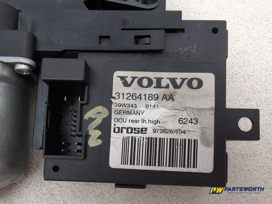 Volvo S40 S Door Rear Window Motor Lh Passenger Side 31264189 2004-2012 - photo 2