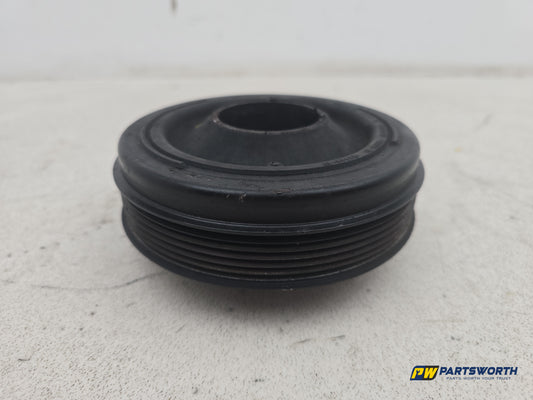 Jaguar Xf Portfolio D 2.0l Diesel Crankshaft Pulley 2015-2019 - photo 2