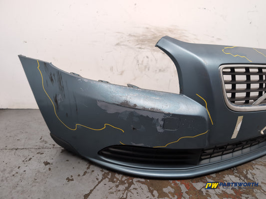 Volvo S40 S Saloon Front Bumper Blue 2008-2012 - photo 2