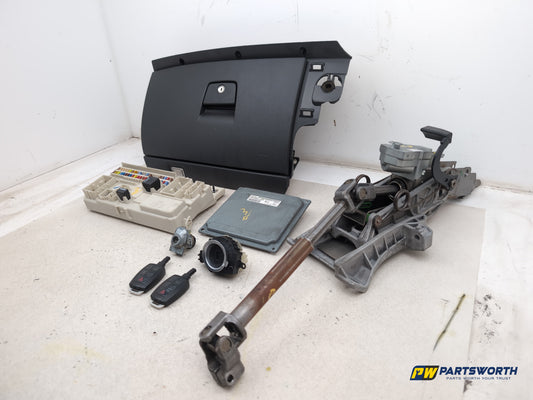 Volvo S40 S 1.6l Petrol Manual Engine Ecu Kit 5n5112a650aa 2004-2012 - photo 2