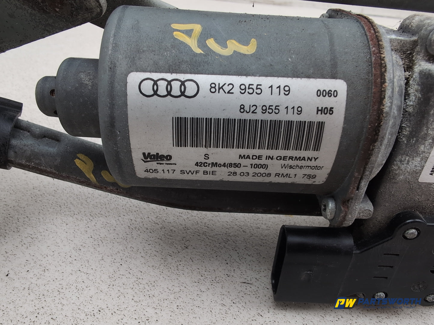 Front Wiper Motor & Mechanism / Linkage 2