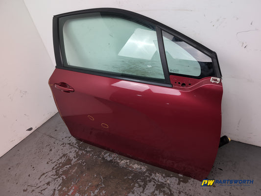 Peugeot 208 Style Hatchback Door Front Rh Driver Side Elixir Red Epyd 2012-2019 - photo 2
