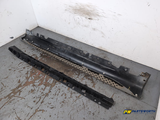 Bmw X6 Xdrive 40d Suv Coupe Side Skirt Lh Passenger Side Silver 354 7184419 - photo 2