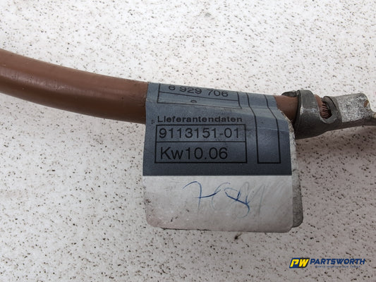 Negative battery terminal  2