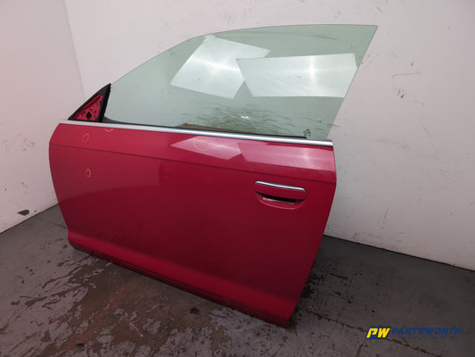 Audi A3 Sport Tdi Convertible Door Front Lh Passenger Side Brilliant Red Ly3j - photo 2