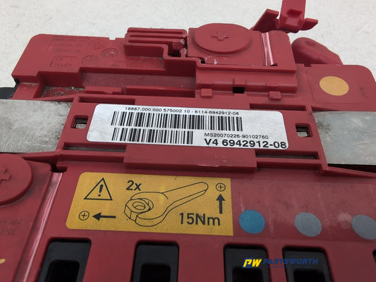 Positive Pole Battery Power Boot Distribution Fuse Box 2