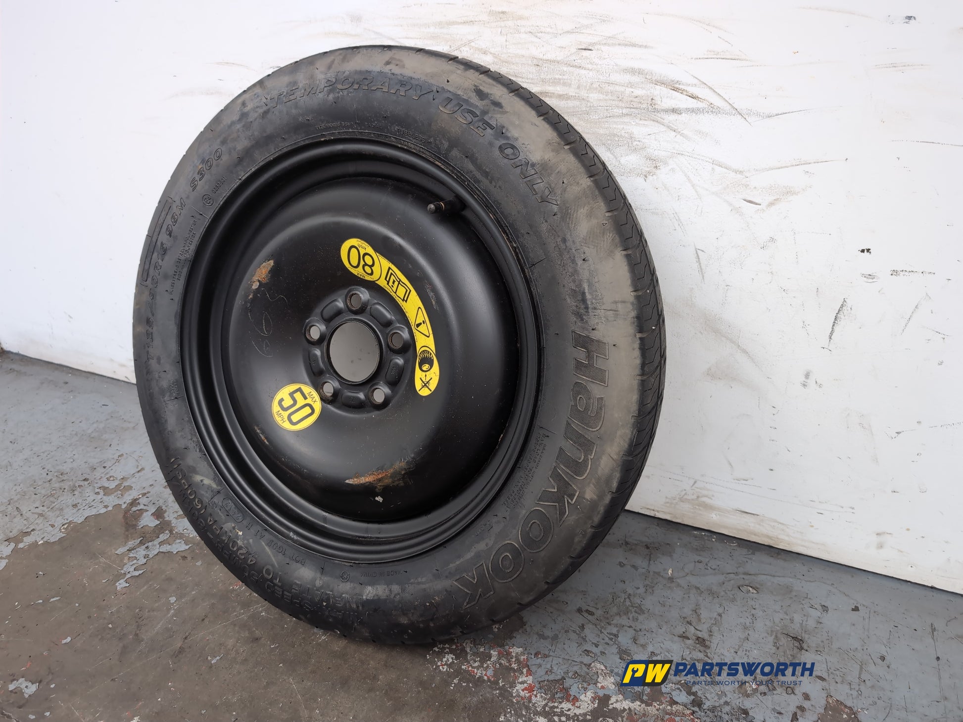 Space Saver Spare Wheel and Tool Kit  2