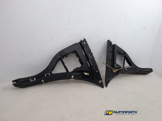 Jaguar Xj Portfolio X350 Rear Bumper Mounting Bracket Pair Aw9317b931a 2010-15 - photo 2