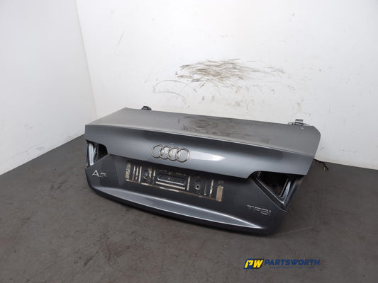 Audi A5 S Line Tfsi 8t/8f Coupe Boot Lid Monsoon Grey Lx7r 8t0827023aj 2007-2016 - photo 2