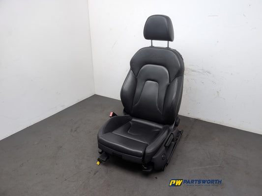 Audi A5 S Line Tfsi 8t/8f Coupe Leather Front Seat Passenger 2007-2016 - photo 2