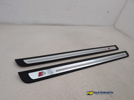 Audi A5 S Line Tfsi 8t/8f Coupe Front Door Sill Trim 8t0853373 2007-2016 - photo 2