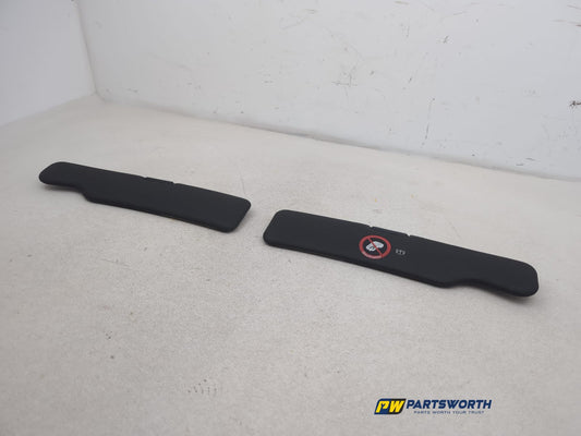 Alfa Romeo Spider T Spark 916 Sun Visor Pair Black 112782960 1995-1998 - photo 2