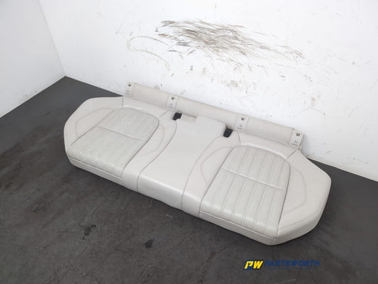 Jaguar Xf X260 Saloon Bench Seat Backrest Cream Lether T2h5533 2015-2020 - photo 2