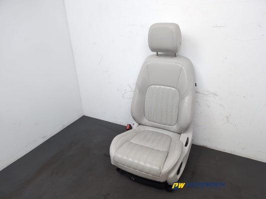 Jaguar Xf X260 Saloon Seat Front Passenger Cream Leather T2h5530 2015-2020 - photo 2