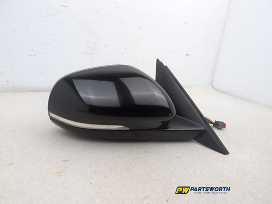 Jaguar Xf X260 Saloon Door Mirror Driver Ultimate Black Lrc Pab T2h9683 2015-20 - photo 2
