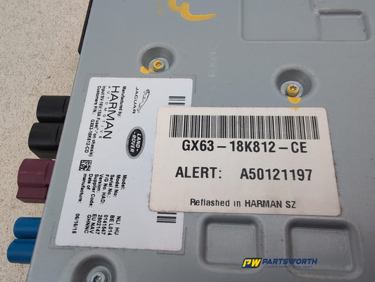 Jaguar Xf X260 Saloon Radio Sat Nav Head Unit Gx6318k812ce 2015- 2020 - photo 2