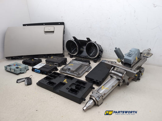Jaguar Xf X260 2.0l Diesel Automatic Engine Ecu Kit Gx7312c520faf 2015-2020 - photo 2